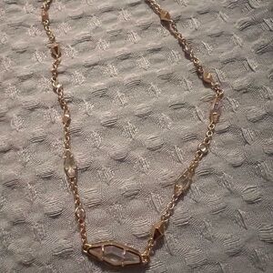 Kendra Scott rose gold necklace